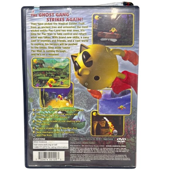 Pac-Man World 2 Greatest Hits For PlayStation 2 PS2 - Picture 2 of 3